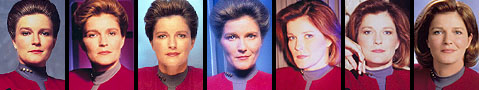 Kathryn Janeway - Through The Years